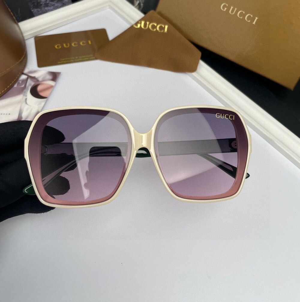 Gucci Gradient Purple Statement Shades
